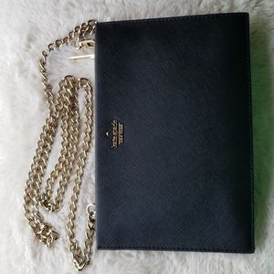 Kate Spade black leather Cameron Street Mini Sima - Like New. Used Once